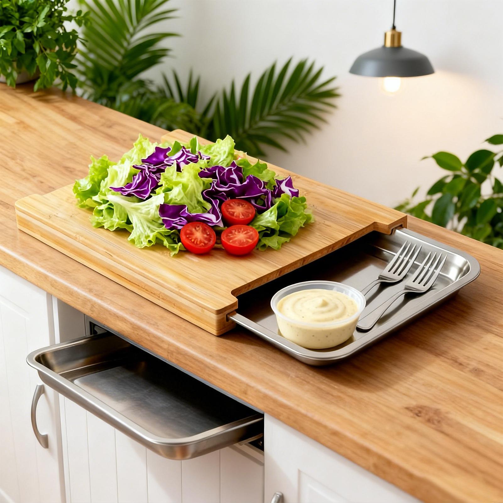 Meal Prep For Cutting - ألواح تقطيع خشبية للمطبخ، غير قابلة