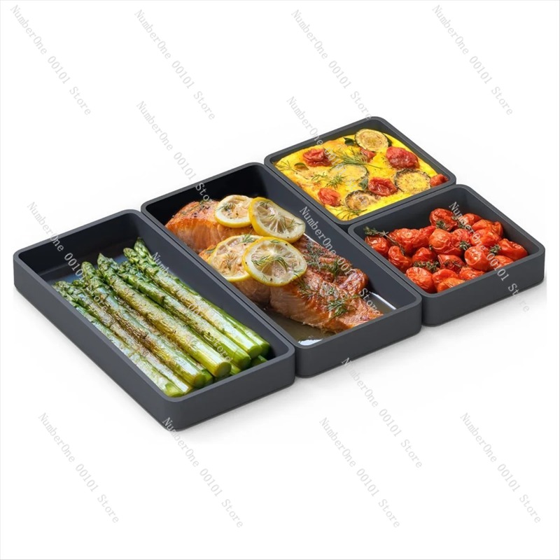 Meal Prep No Microwave - فواصل صواني الخبز Y92A للطهي السهل