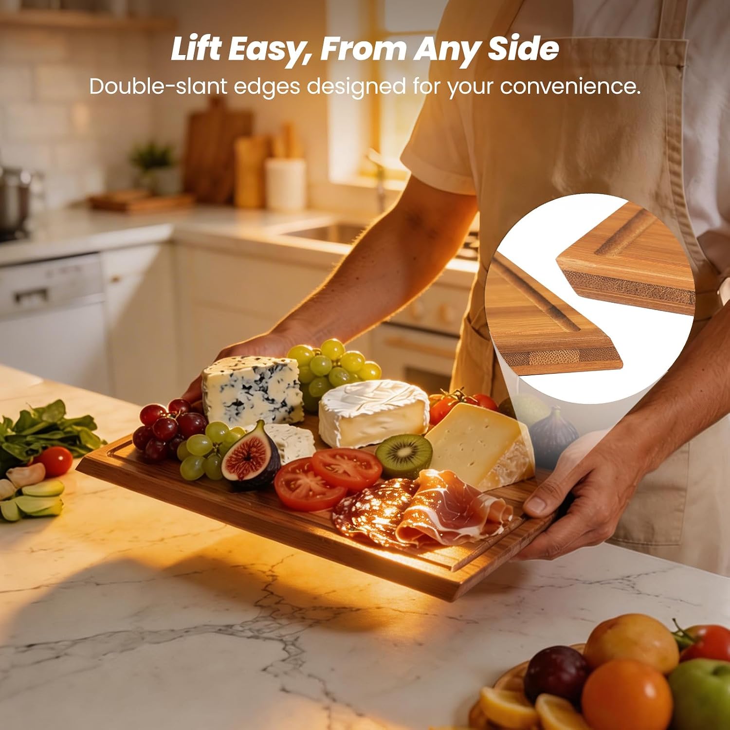 مجموعة ألواح تقطيع من الخيزران - مراجعة Meal Prep For Cutting وسعره