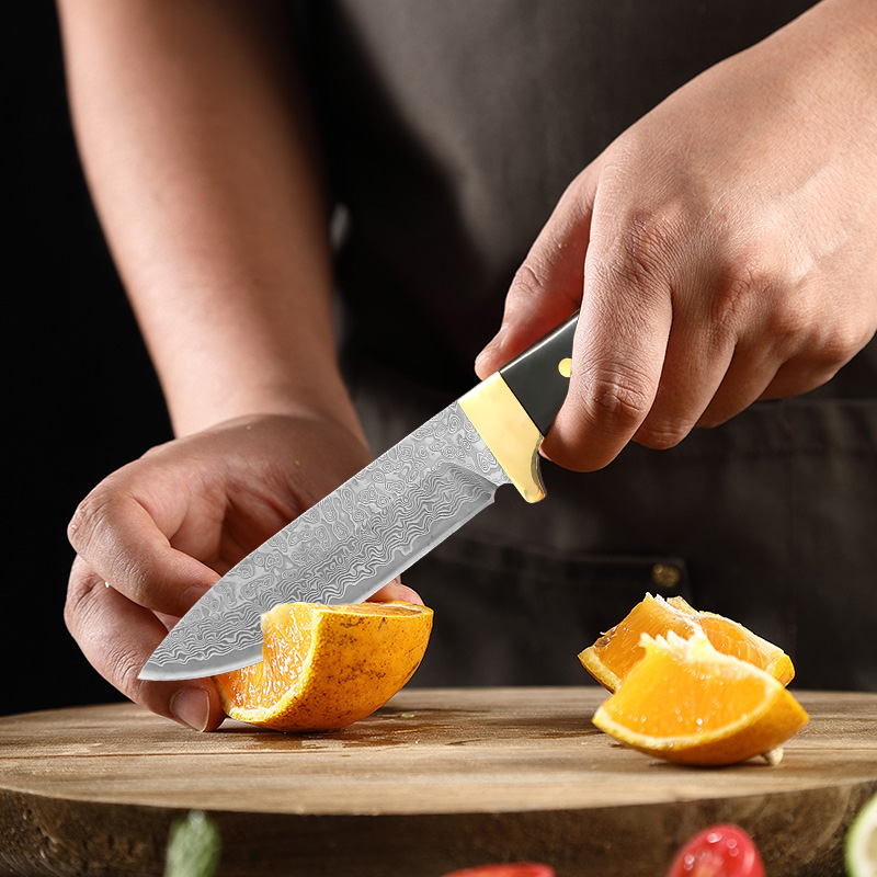 سكين دمشقي من فولاذ VG10 بمقبض - مراجعة Meal Prep Japan وسعره
