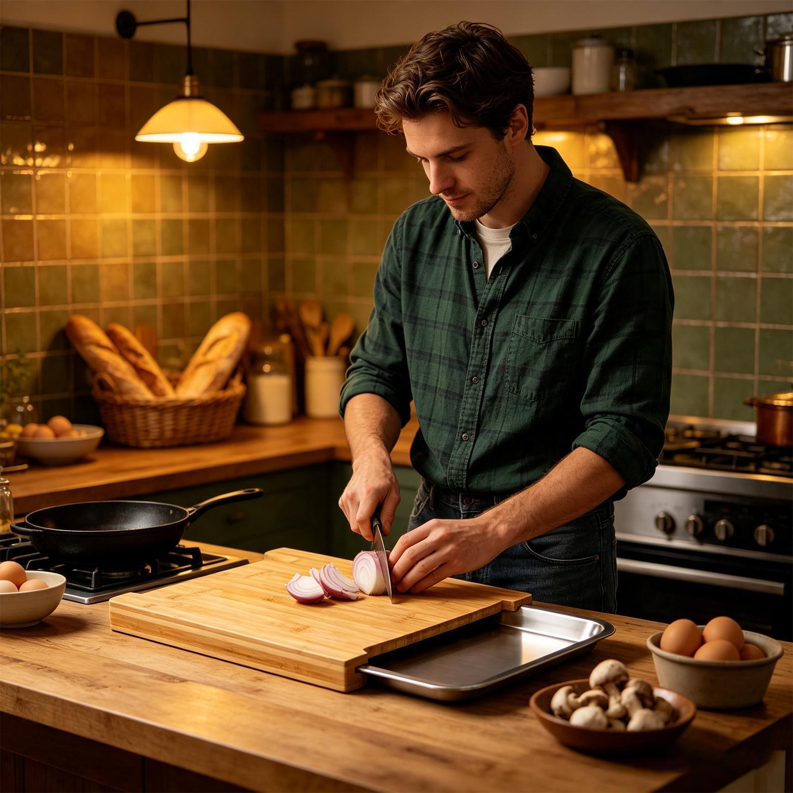 ألواح تقطيع خشبية للمطبخ، غير  - مراجعة Meal Prep For Cutting وسعره