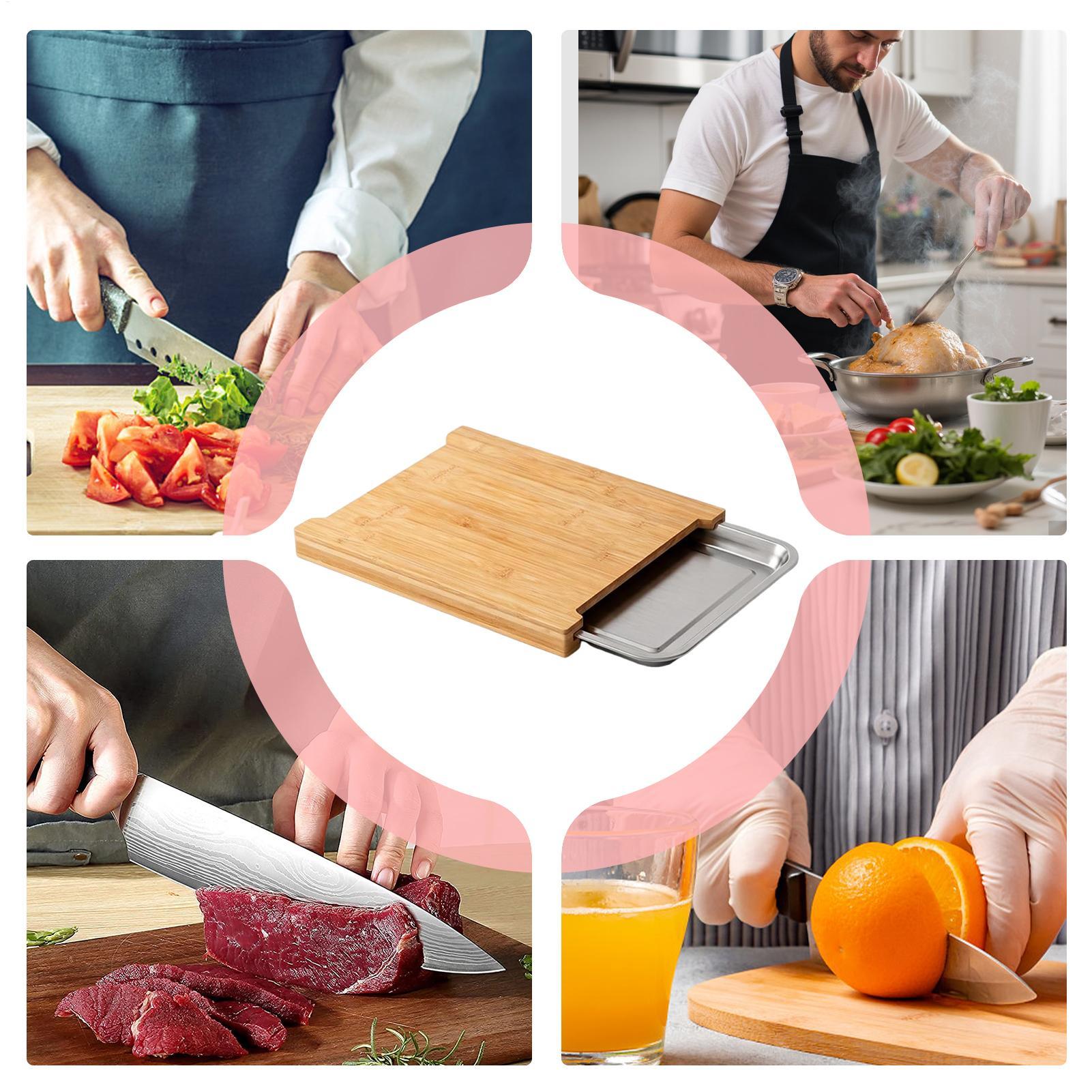 لوح تقطيع خشبي غير قابل للانزل - مراجعة Meal Prep For Cutting وسعره