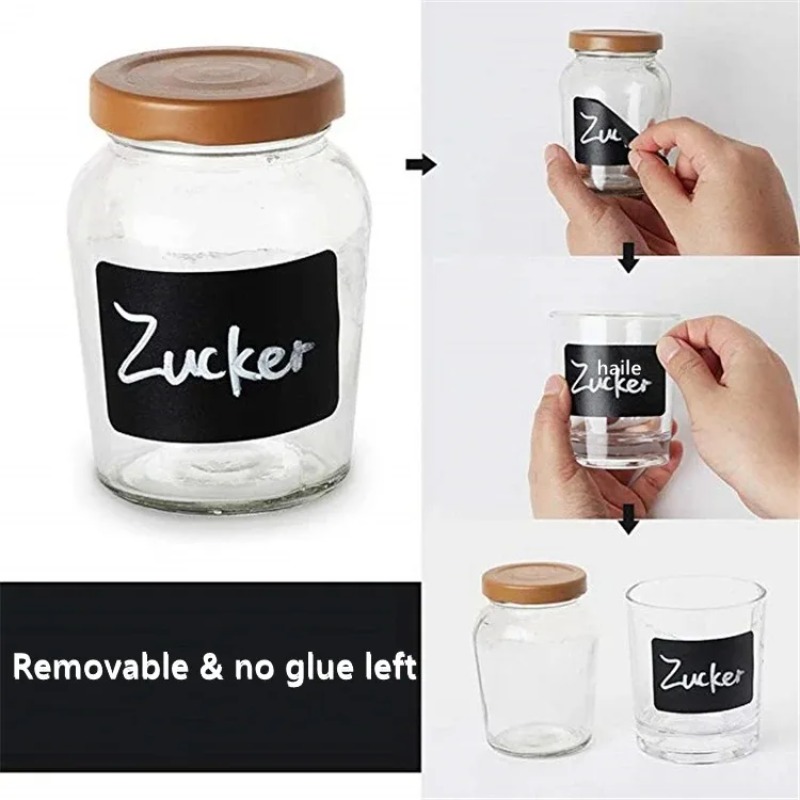 40-120 قطعة ملصقات سبورة مقاوم - مراجعة Spice Jar Labels وسعره