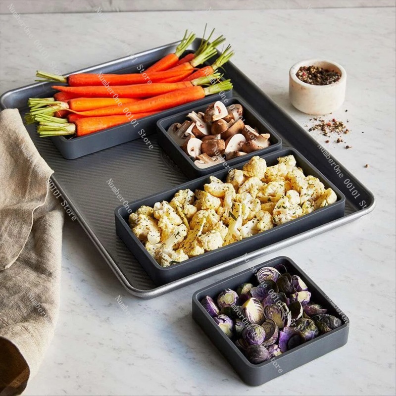 فواصل صواني الخبز Y92A للطهي ا - مراجعة Meal Prep No Microwave وسعره