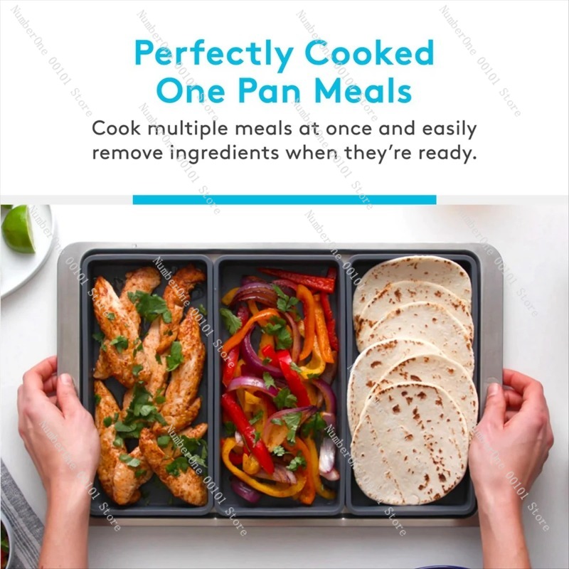 فواصل صواني الخبز Y92A للطهي ا - مراجعة Meal Prep No Microwave وسعره