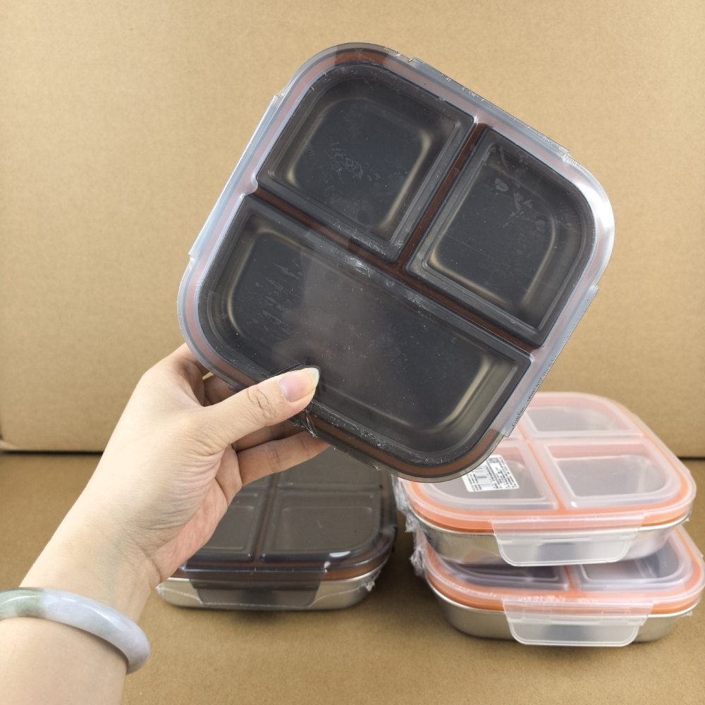 علبة طعام مستطيلة الشكل من الف - مراجعة Meal Prep Healthy Lunch وسعره