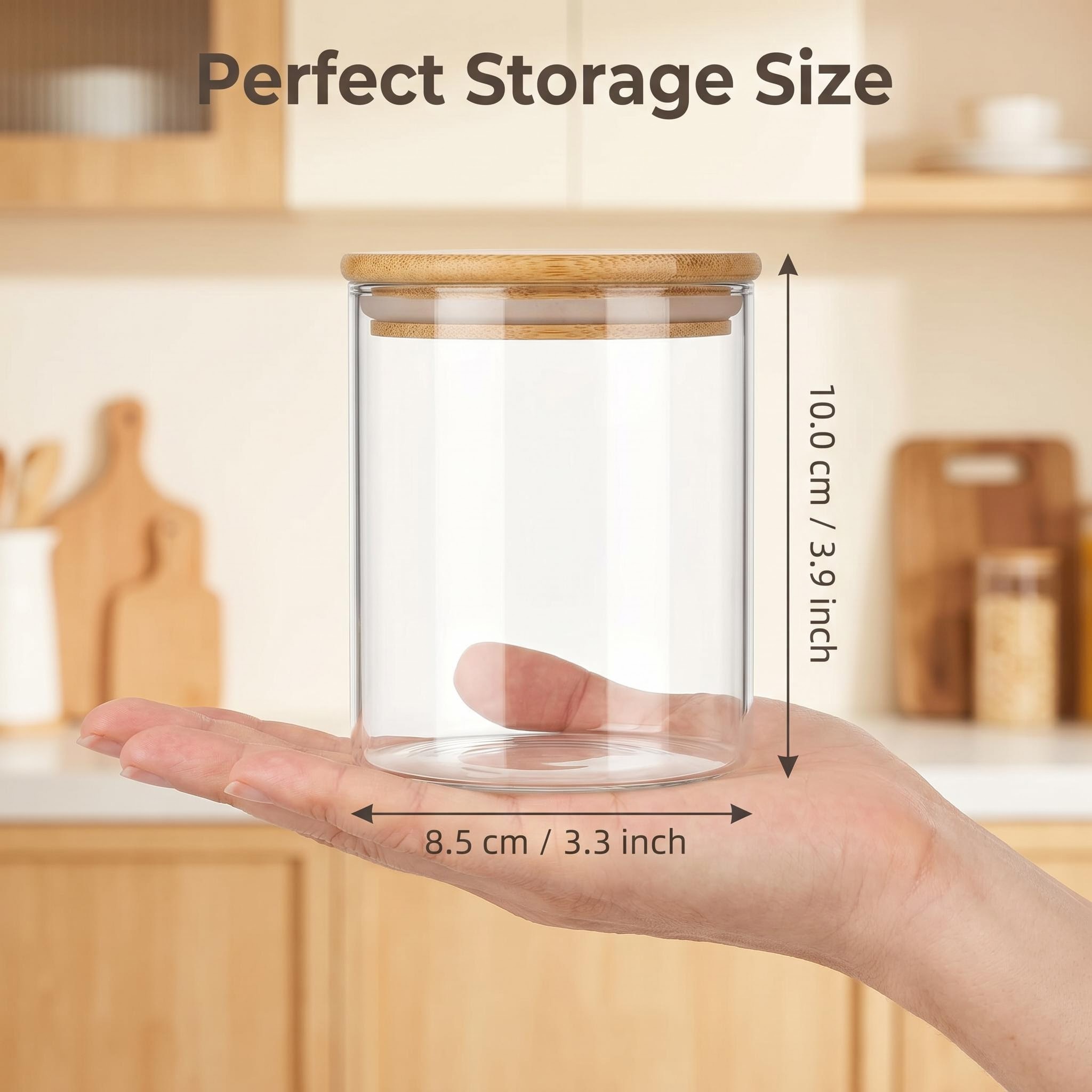 9 قطع من حاويات التخزين الزجاج - مراجعة Spice Jar Labels وسعره