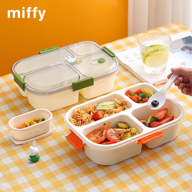 علبة غداء كاوايي ميفي كرتونية  - مراجعة Meal Prep No Microwave وسعره