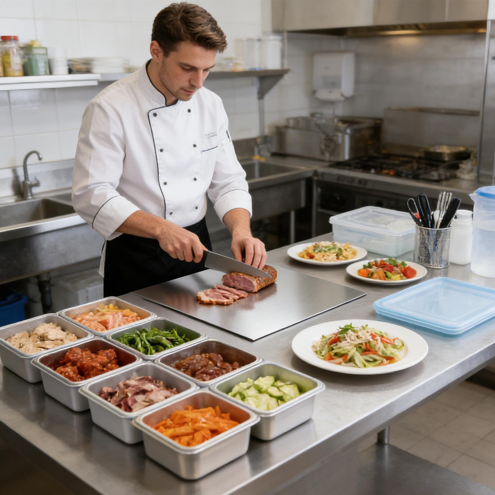 ألواح تقطيع للمطبخ غير لاصقة ذ - مراجعة Meal Prep For Cutting وسعره