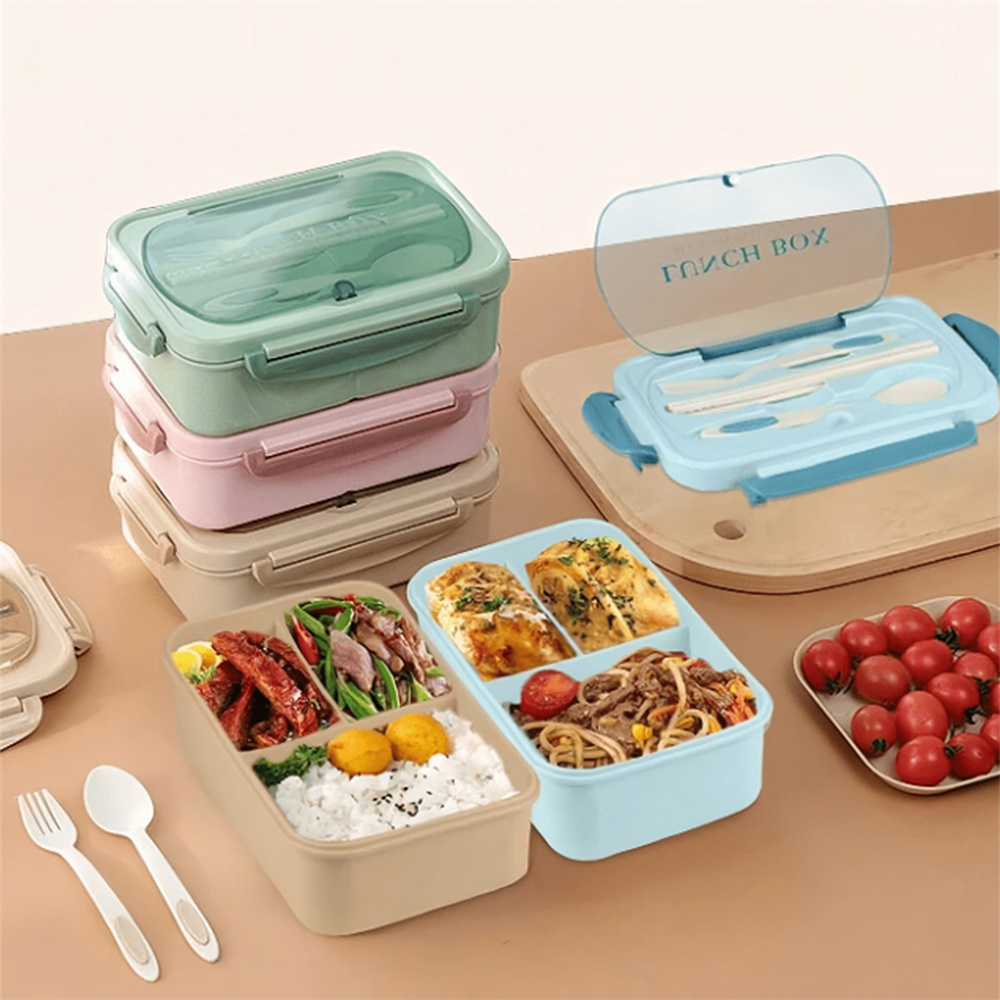 صندوق غداء 40.58 أونصة مع أوان - مراجعة Meal Prep Healthy Lunch وسعره