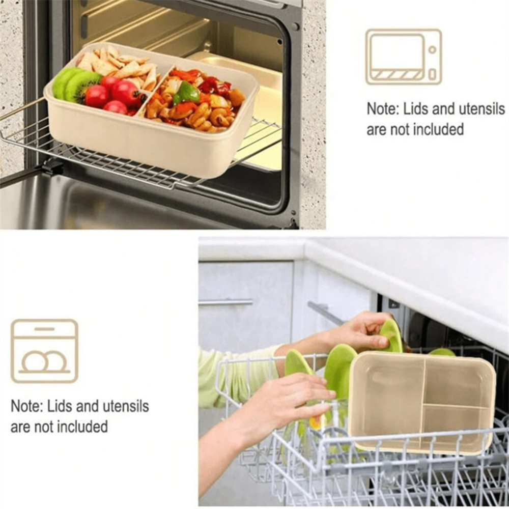 صندوق غداء 40.58 أونصة مع أوان - مراجعة Meal Prep Healthy Lunch وسعره